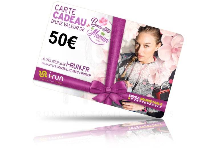 i-run.fr Carte Cadeau 50 F�te des M�res 
