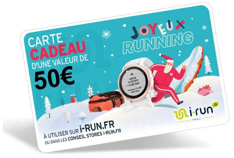 i-run.fr Carte Cadeau 50 Spciale Nol 