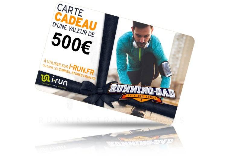 i-run.fr Carte Cadeau 500 F�te des P�res 