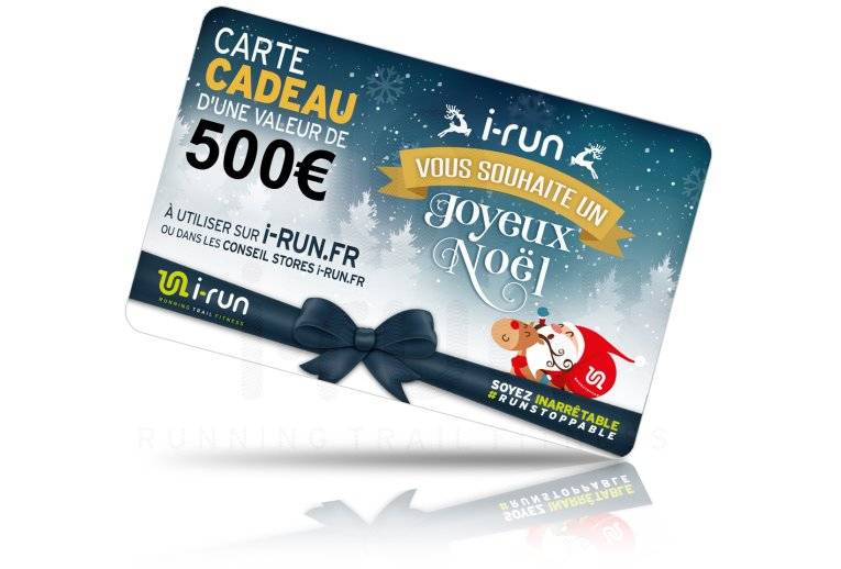 i-run.fr Carte Cadeau 500 Sp�ciale No�l 