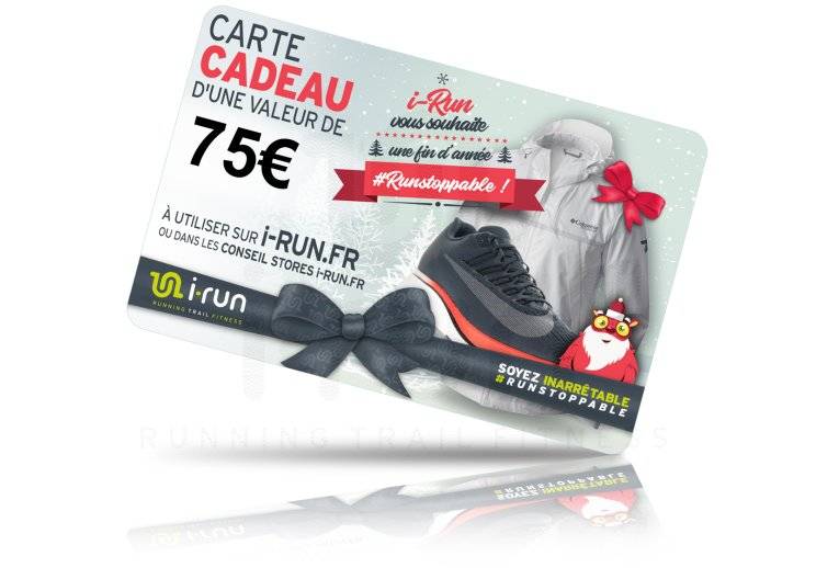 i-run.fr Carte Cadeau 75 Sp�ciale No�l - T 