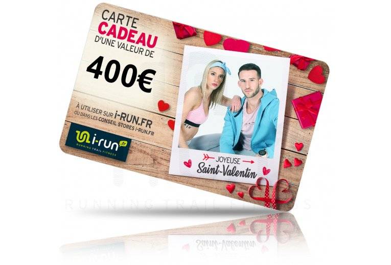 i-run.fr Carte Cadeau 400 Saint Valentin 