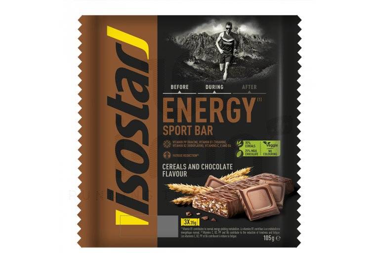 Isostar Barres Energy - Chocolat Crales 