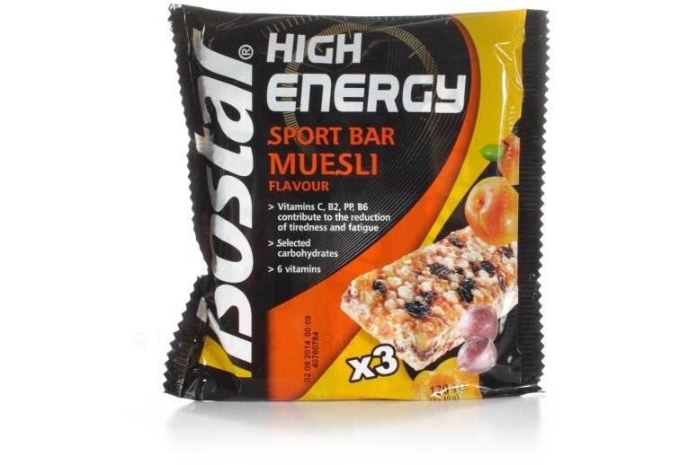 Isostar Barres High Energy Muesli 3x40 Gr 