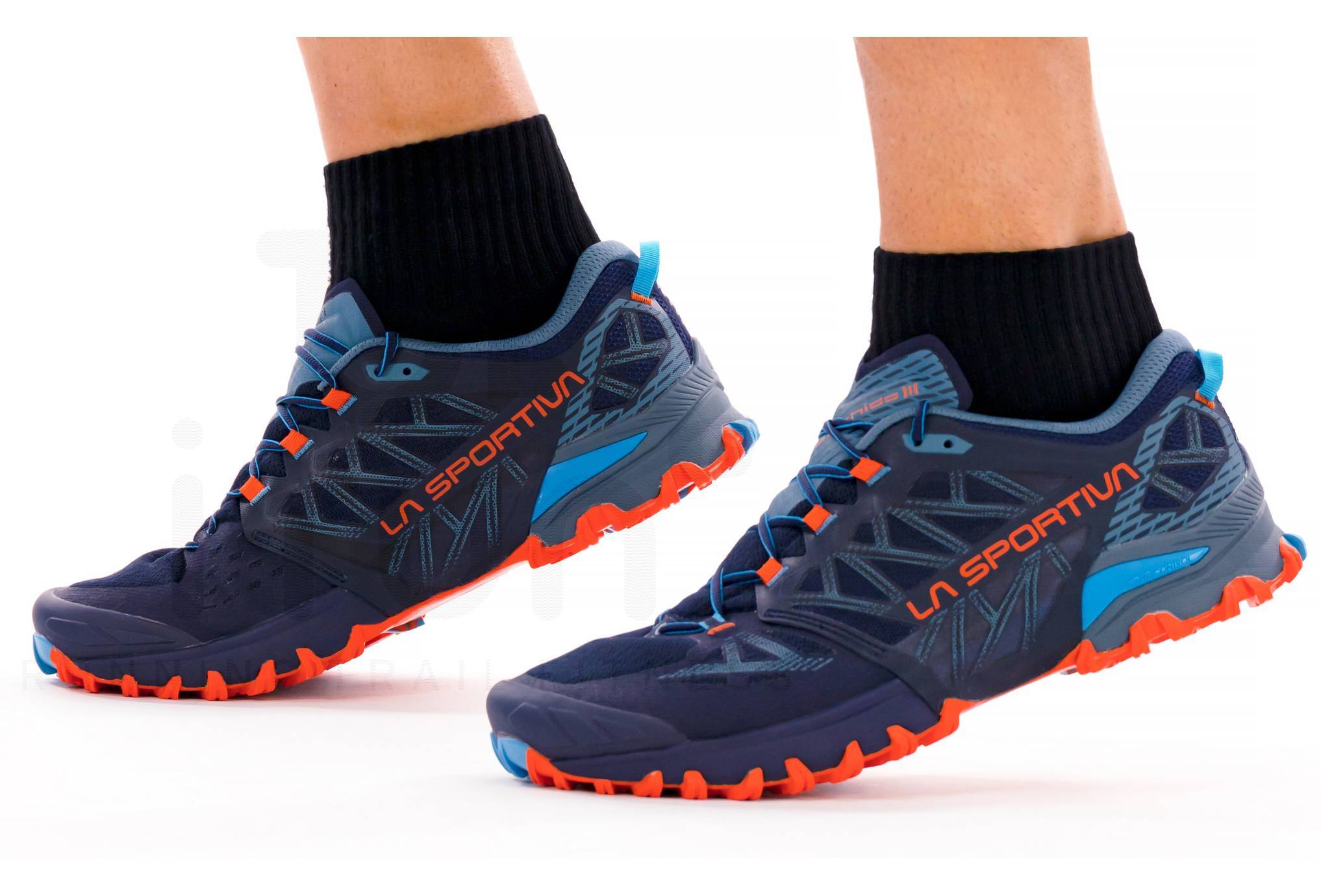 LA SPORTIVA Bushido III Wide - Chaussures De Trail Homme Pour Course Et Randonnée - Confort Large Et Accroche