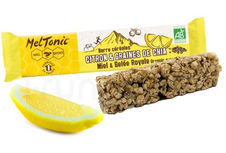MelTonic Barre crales Bio - Citron et chia 