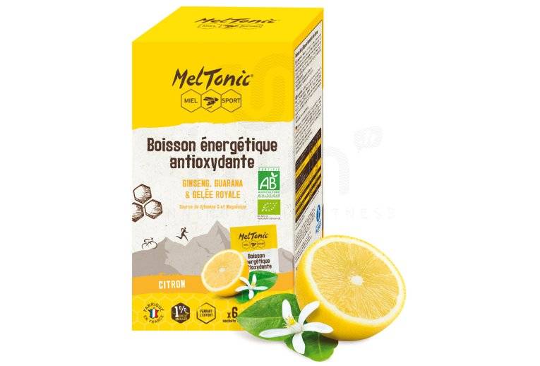 MelTonic tui 6 sachets Boisson nergtique Antioxydante Bio - Citron 