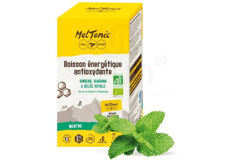 MelTonic tui 6 sachets Boisson Energtique Antioxydante Bio - Menthe 