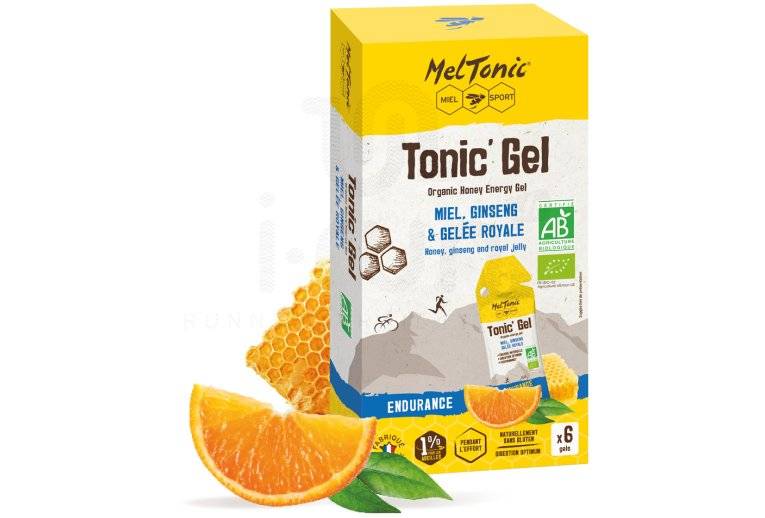 MelTonic Etui Tonic'Gel Endurance Bio - 6 gels 