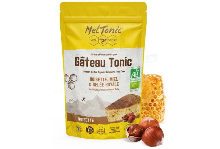 MelTonic Gteau Tonic Bio - Noisette, Miel 