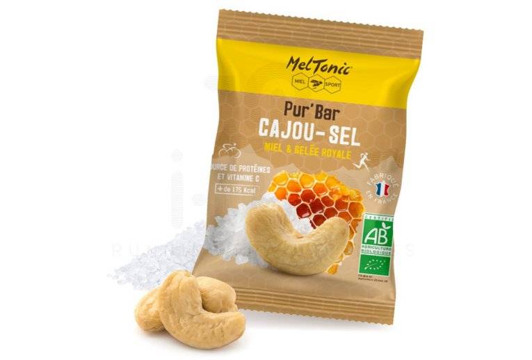 MelTonic Pur Bar Bio - Noix de cajou sel 
