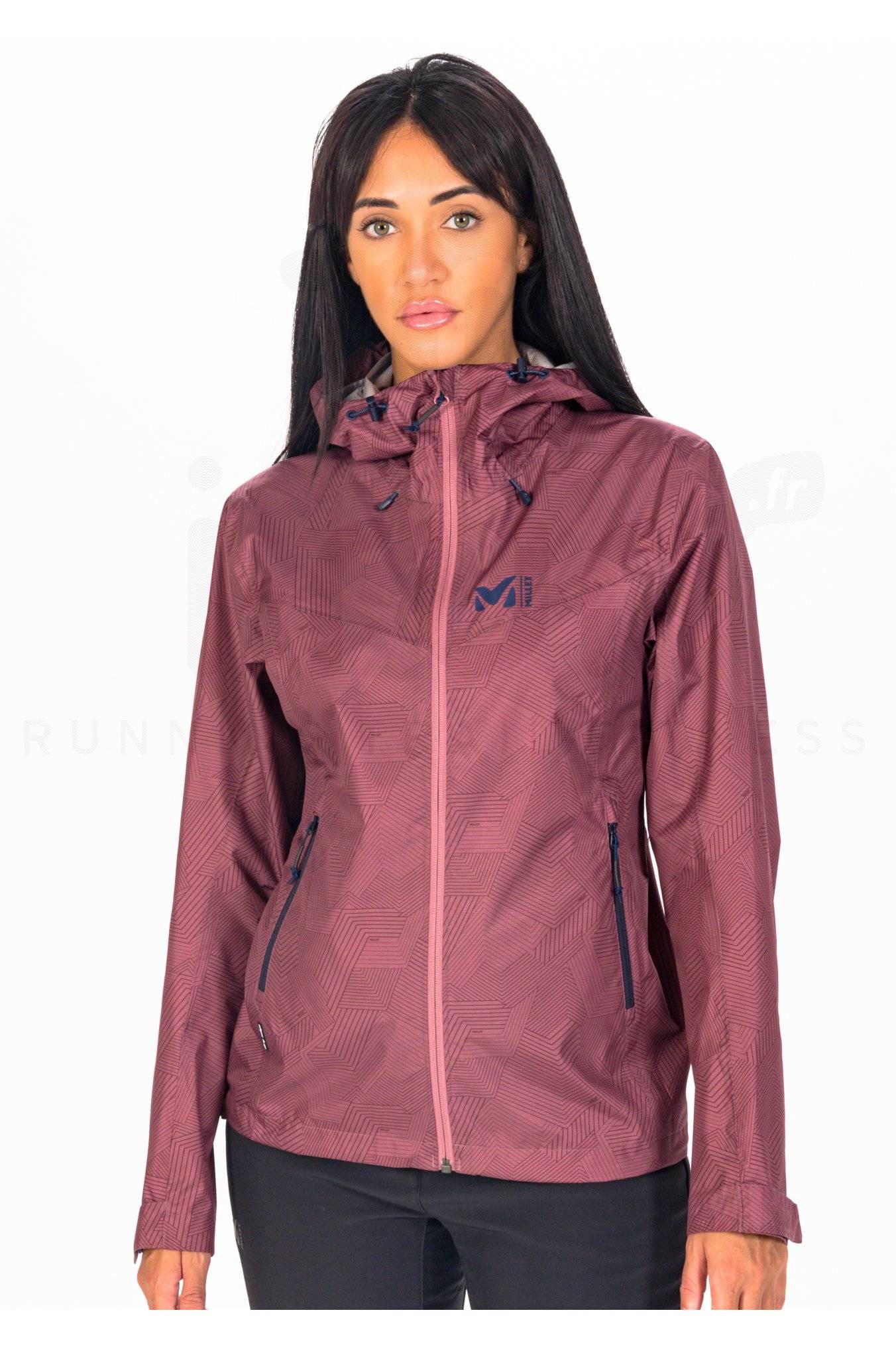 Veste Coupe-vent GoFLUO Sunrise – Rose Doux – Taille M – Running – Neuf