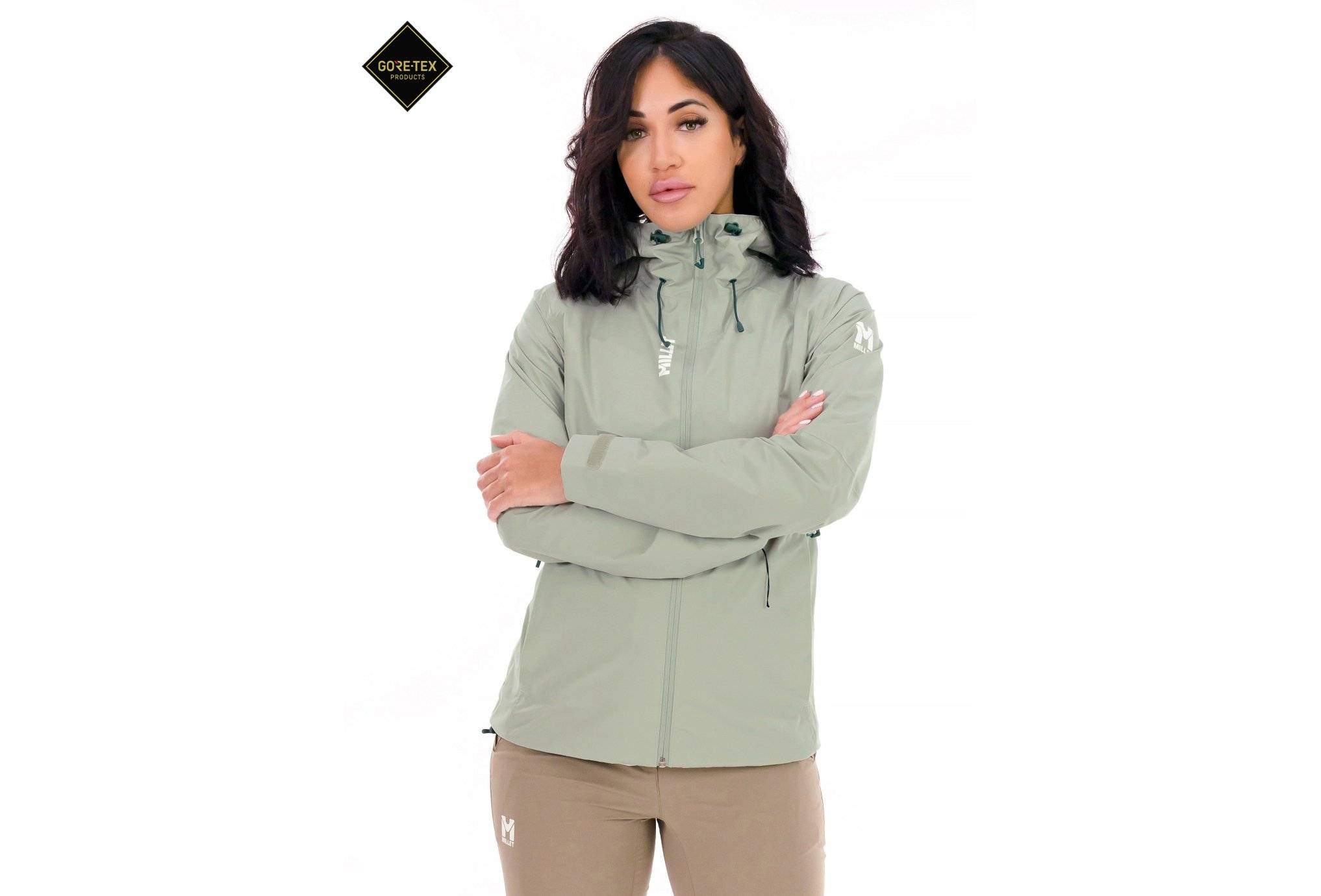 ジャケット ウィメンズ 防水 SENECA GTX 2L JKT W CORONET BLUE (JSM) ミレー] 防水ジャケット レディース セネカ ゴアテックス 2L