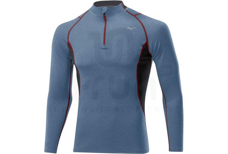 Mizuno Tee-Shirt Merino Wool 1/2 Zip M 