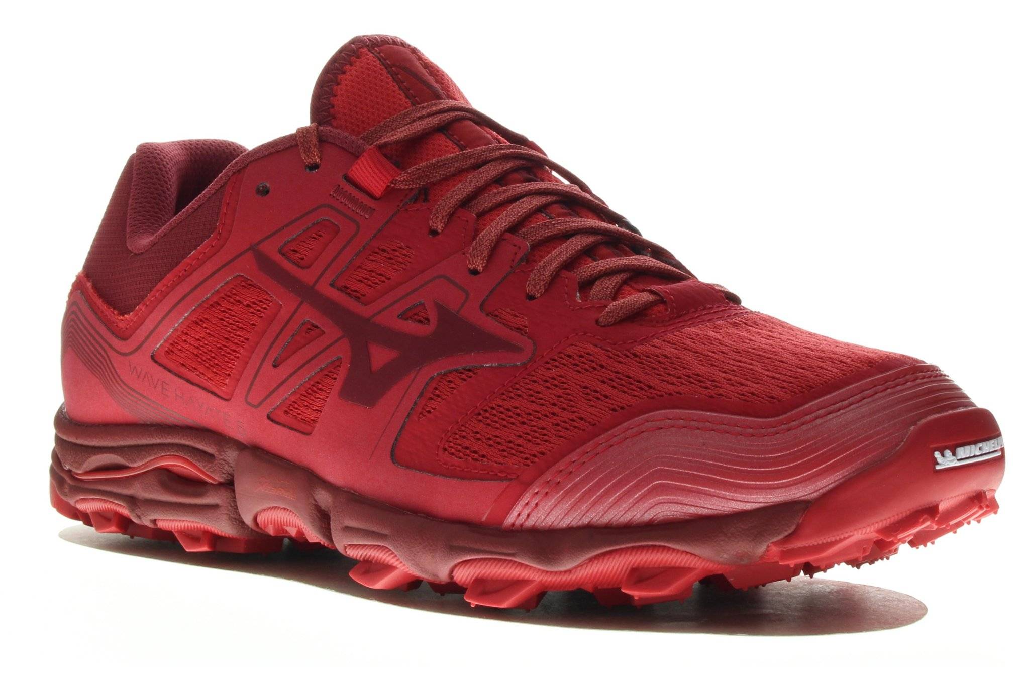 Zapatillas Trail Running Mizuno Wave Hayate Hombre Rojo