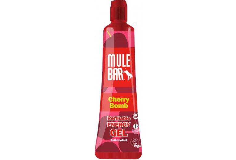 Mulebar Gel Energy Cherry Bomb - Cerise 