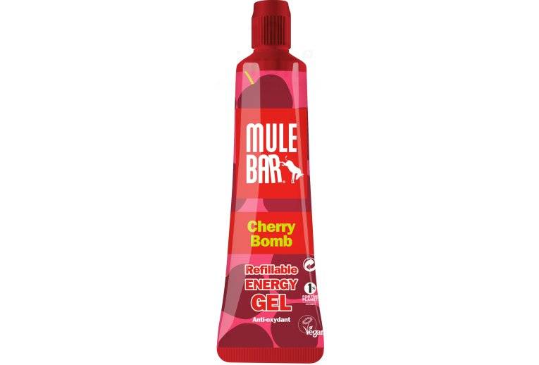 Mulebar Gel Energy Cherry Bomb - Cerise 