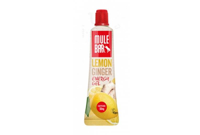 Mulebar Gel Energy Lemon Zinger Vegan - Citron/Gingembre 
