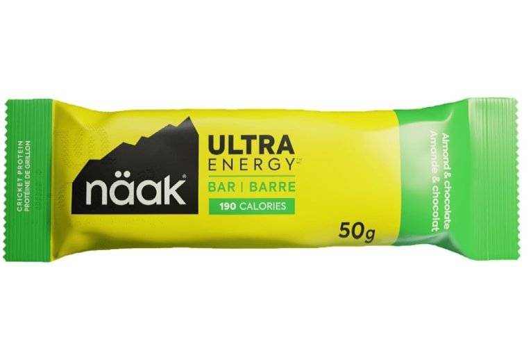 Naak Barre nergtique Ultra Energy - amandes et chocolat 