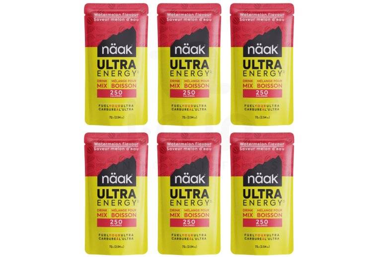 Naak Ultra Energy - 72 g - 6 sachets pastque