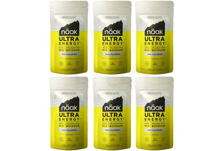 Naak Ultra Energy - 72 g - 6 sachets neutre