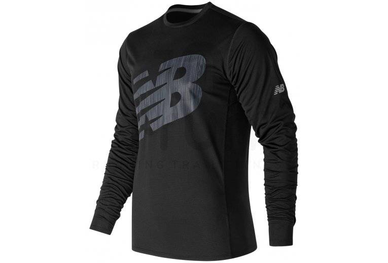 New Balance Accelerate Graphic Long Sleeve M 