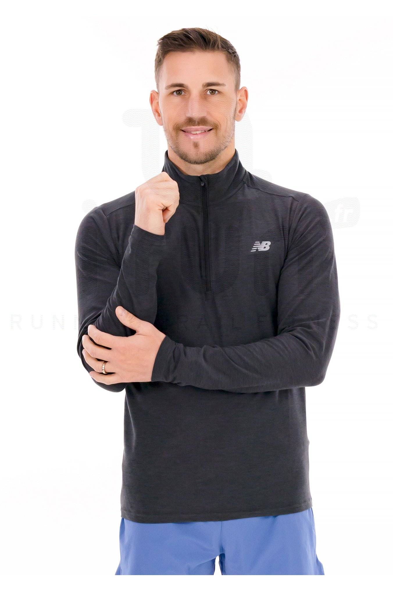 New Balance Sport Space Dye 1/2 Zip 
