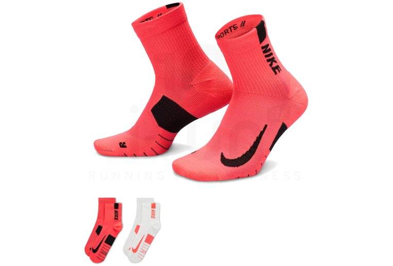 Nike 2 paires Multiplier Ankle 