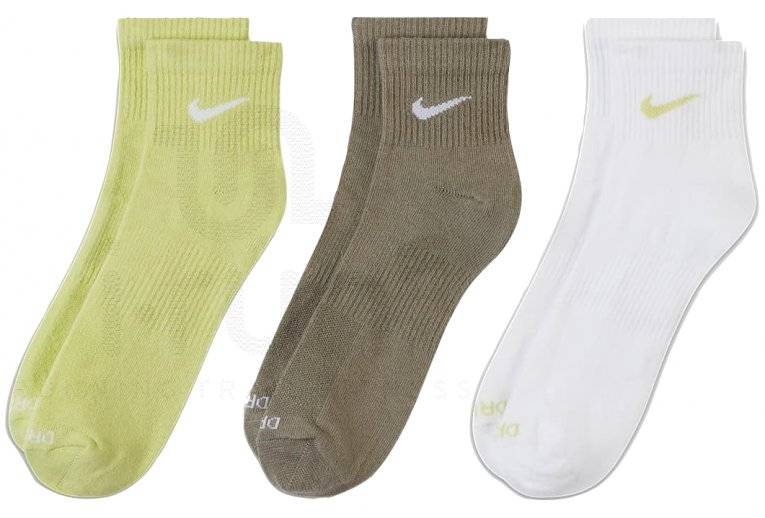 Nike 3 paires Everyday Plus Lightweight Ankle 