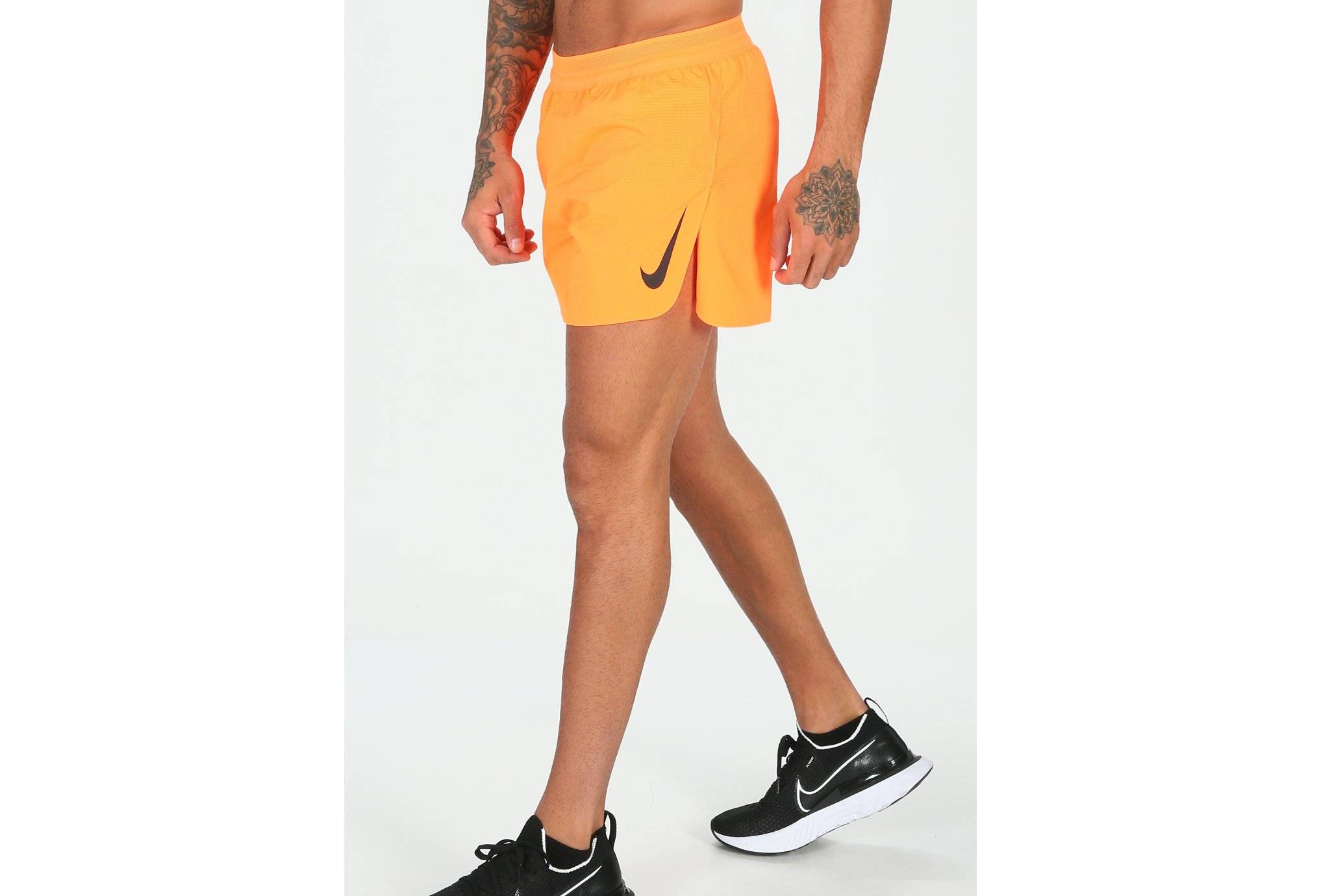 NIKE エアロスイフト shorts Aeroswift L オレンジ NIKE ナイキ ADV エアロスイフト BF ショート 2インチ DRI-FIT