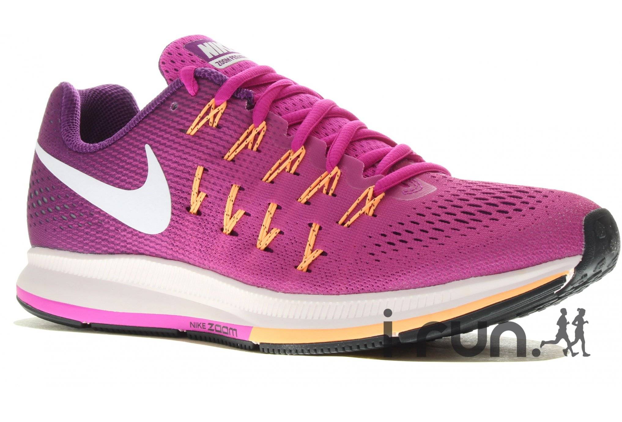 Nike Air Zoom Pegasus 33 femme : infos, avis et meilleur prix. Chaussures  running trail femme.