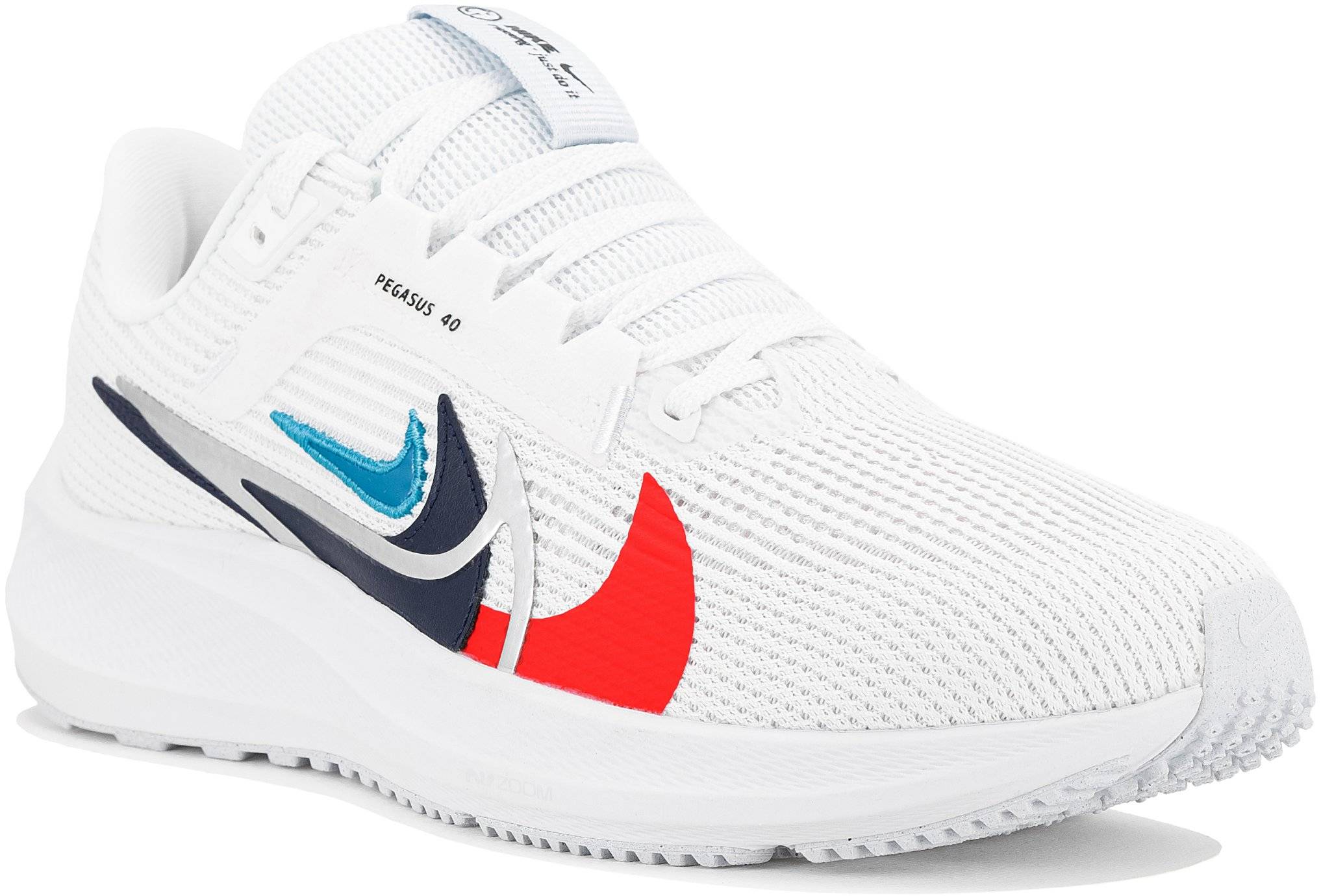 Nike AIR ZOOM PEGASUS40 27.0センチ Nike Air Zoom Pegasus 40 Basket Racer Blue/White-Black