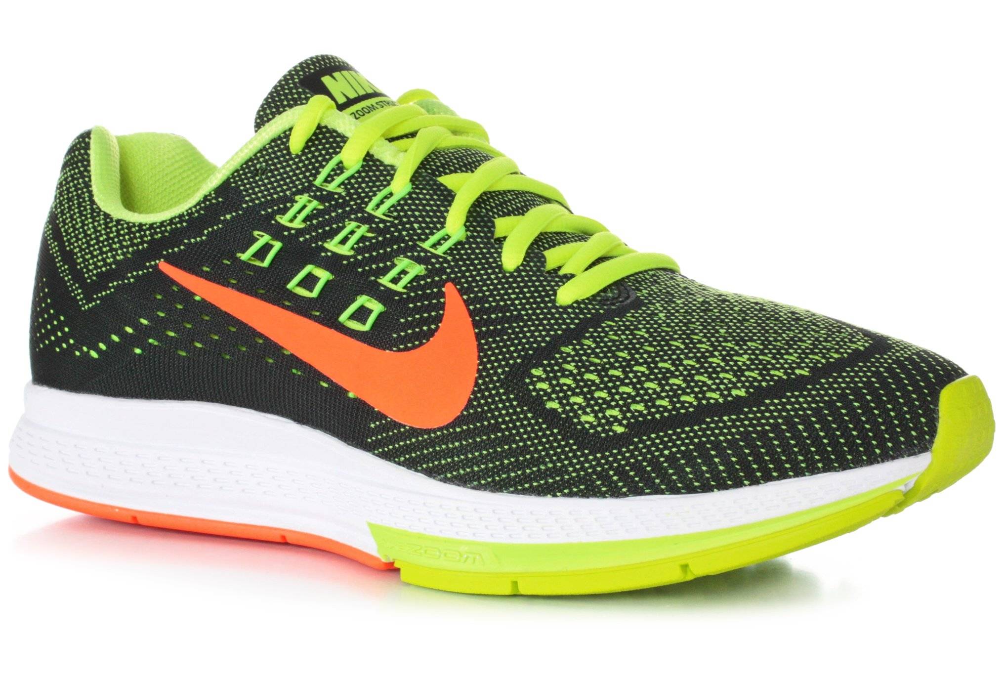 nike zoom structure 18 green