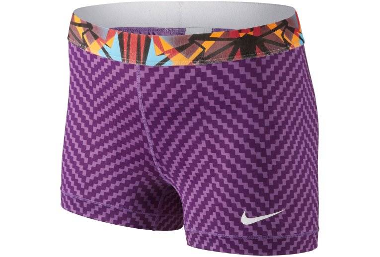 Nike Cuissard Nike Pro 3 Zig Zag W femme pas cher 613617 519