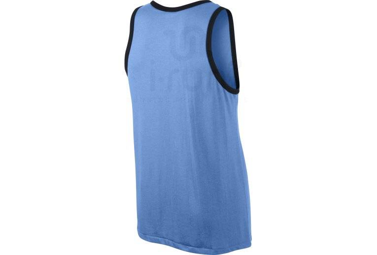 Nike ace logo tank blue deals