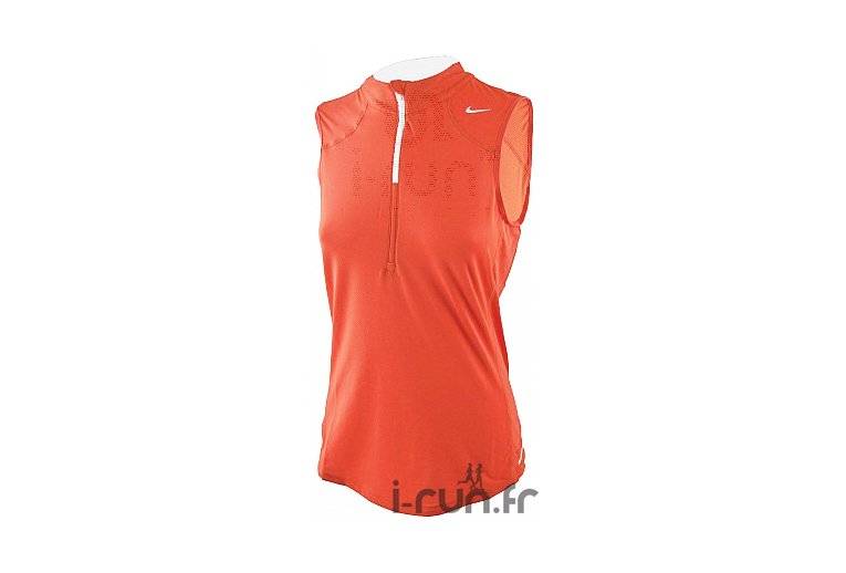Nike Dbardeur Sphere demi-zip W corail 