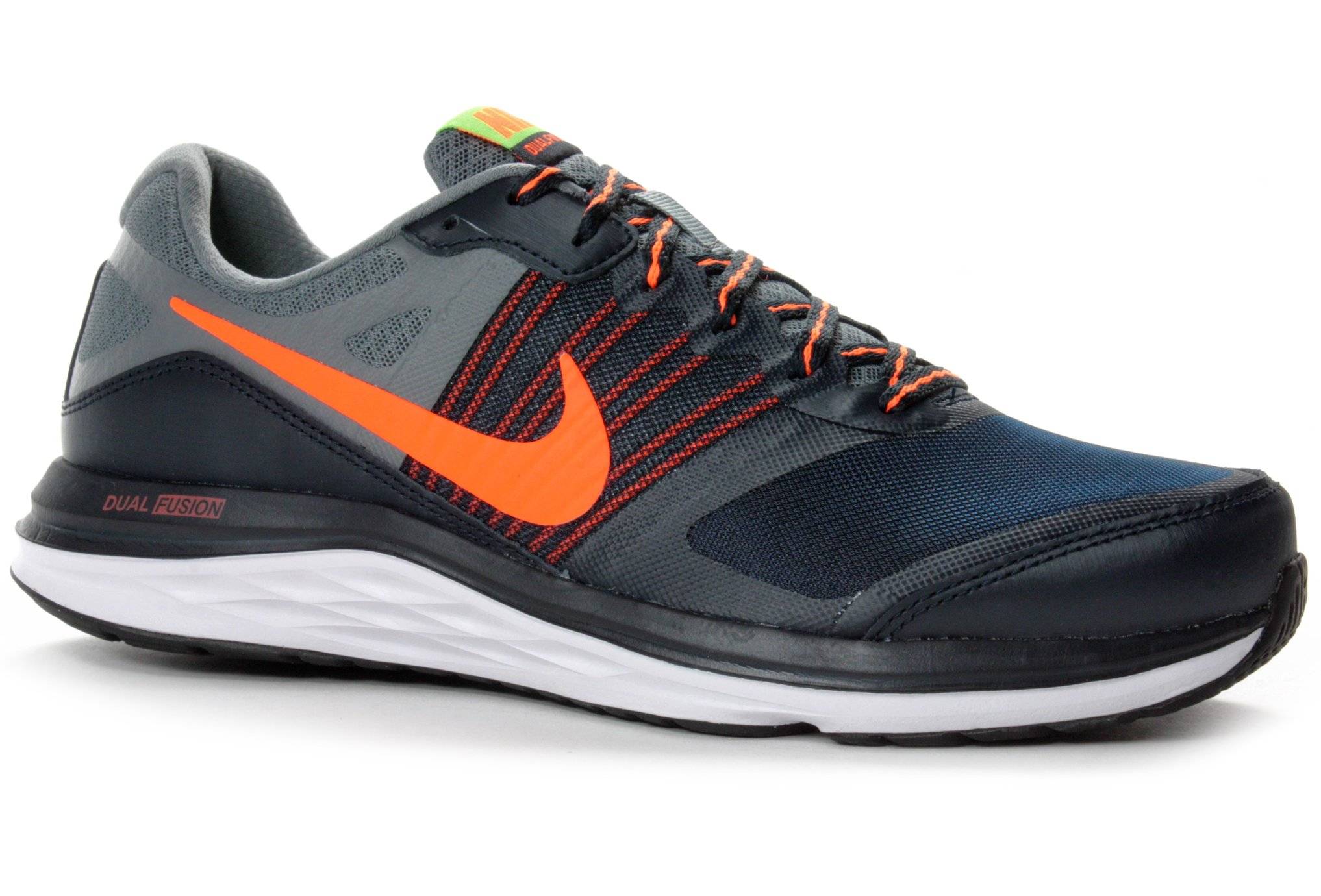nike dual fusion orange
