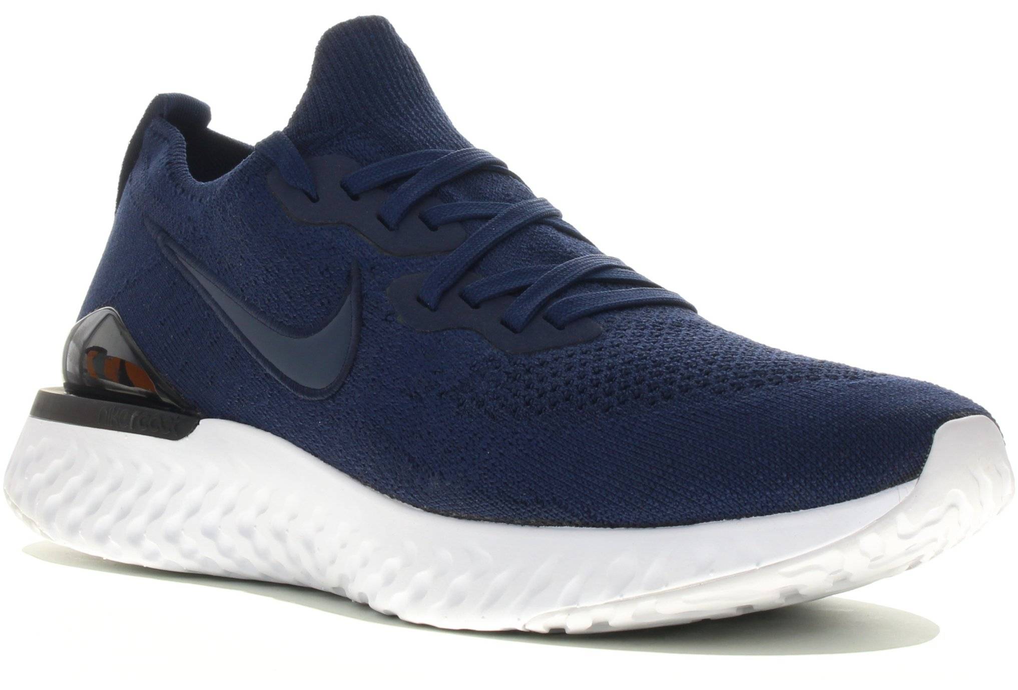 Nike epic react flyknit homme bleu on sale