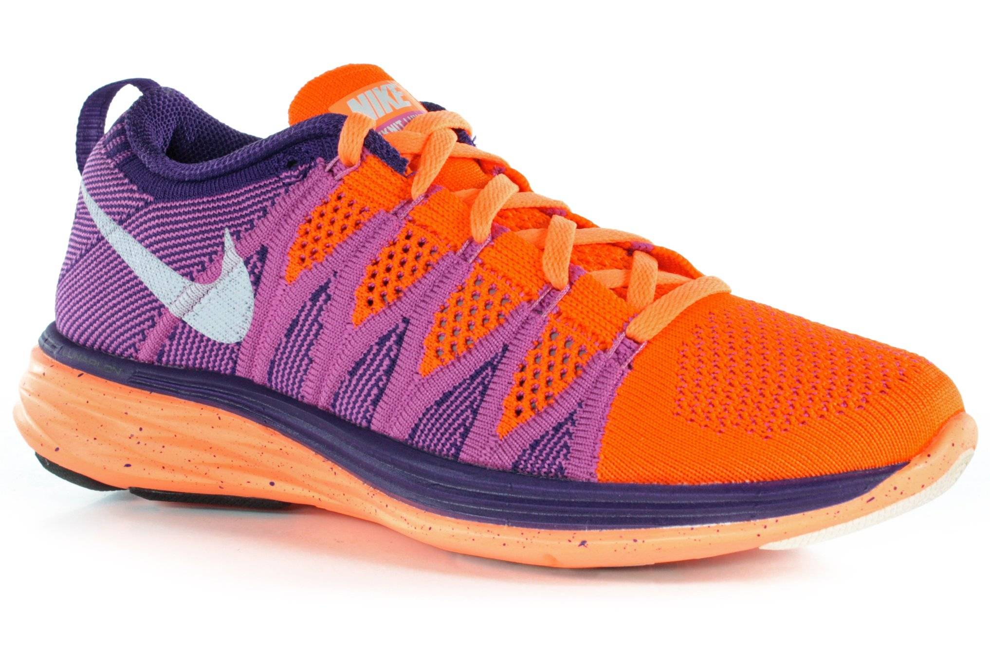 Nike flyknit lunar 1 femme orange online