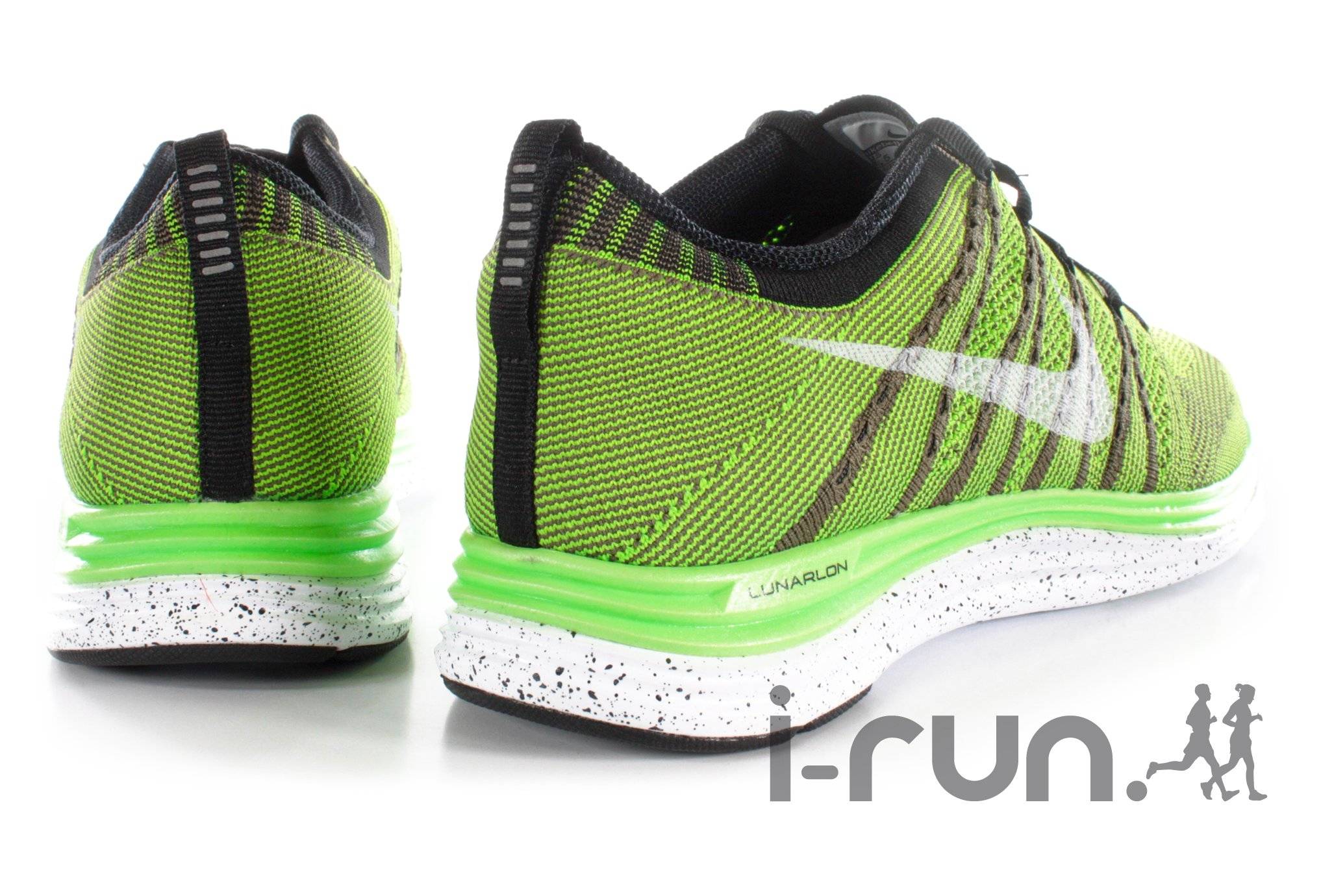 Nike flyknit lunar on sale 1 homme verte