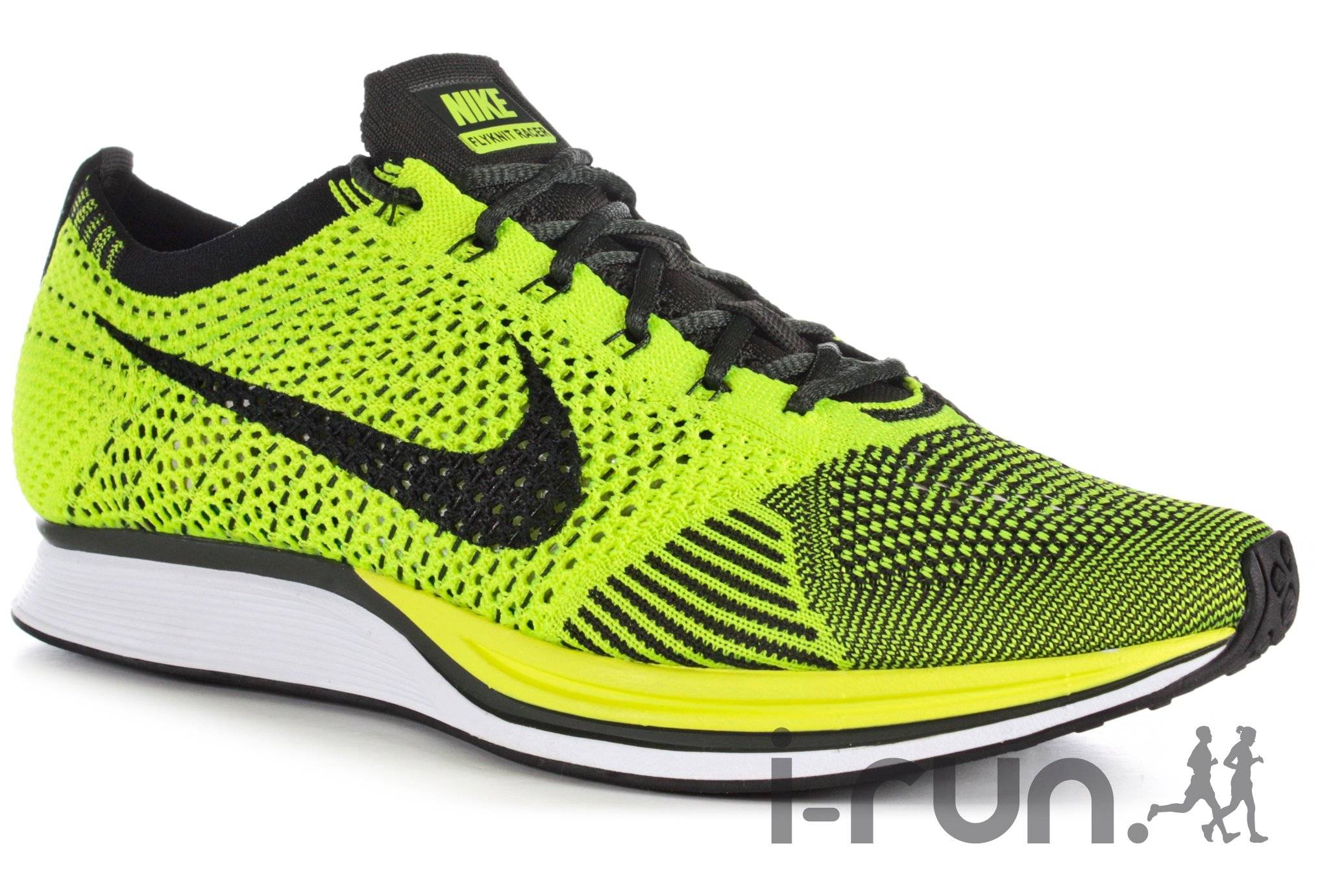 Nike flyknit jaune hotsell