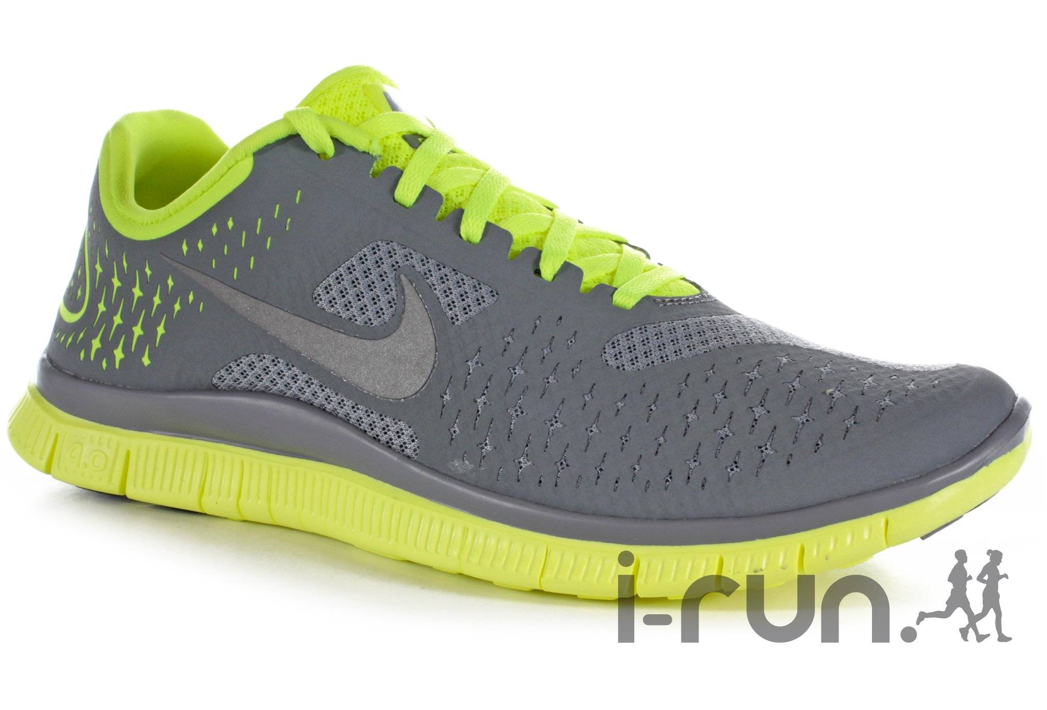 Nike free 4.0 flyknit homme verte on sale