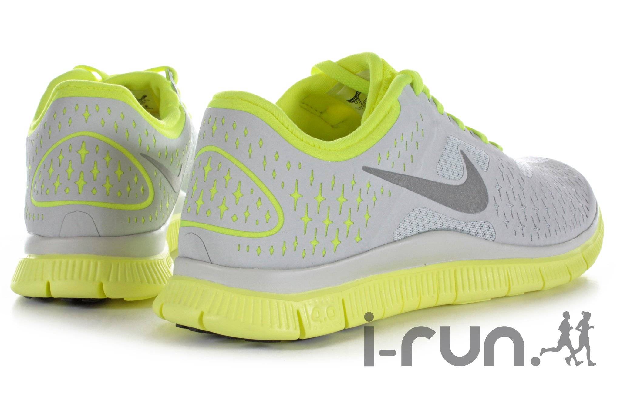 Nike free run 4 femme jaune on sale