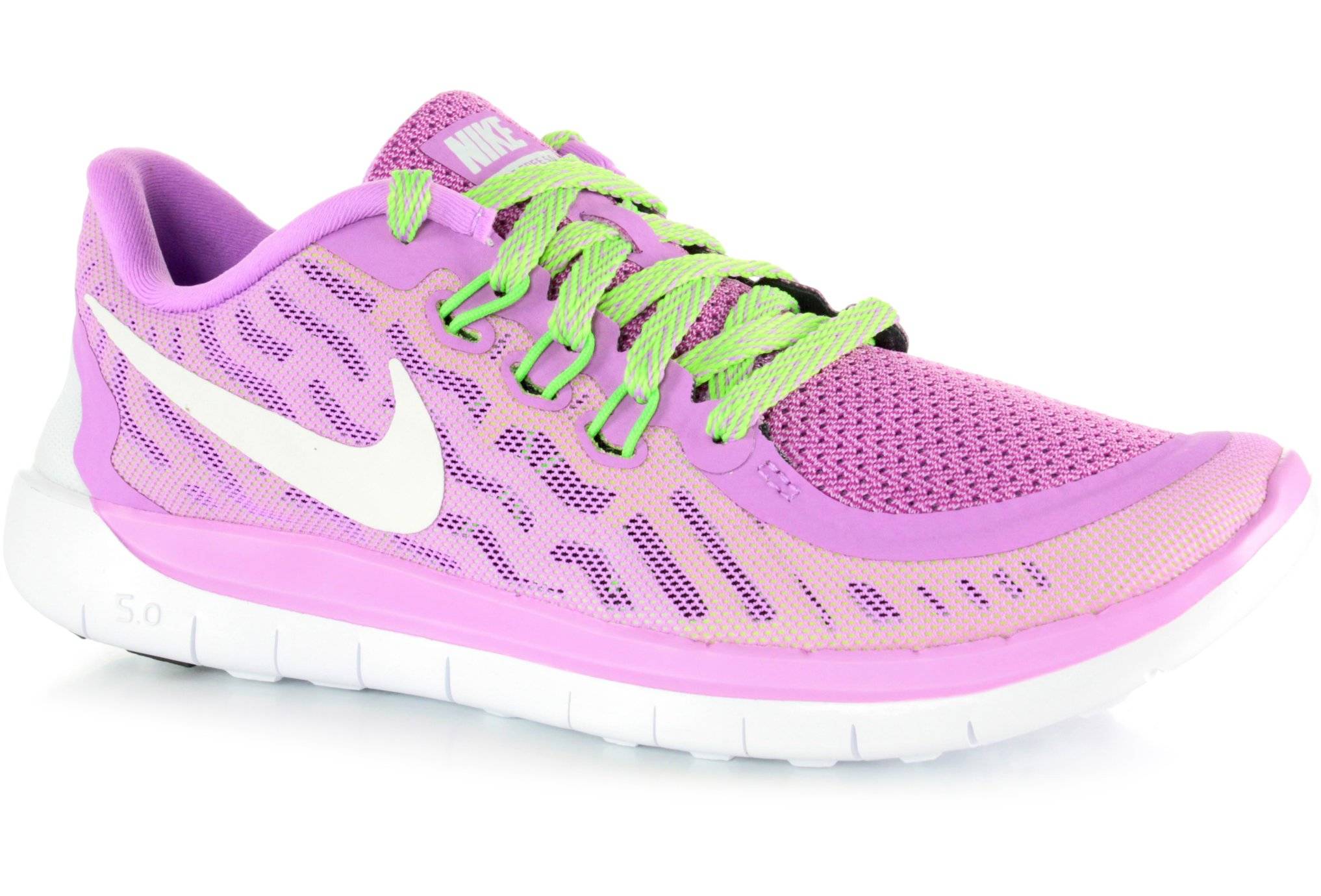 Nike Free 5.0 2015 Junior femme pas cher 725114 500