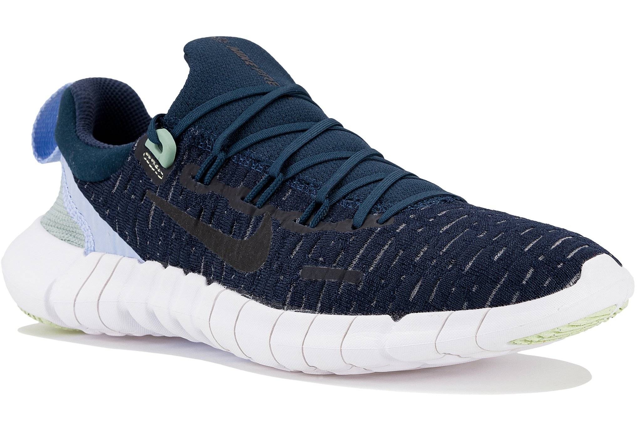 Nike free rn femme bleu online