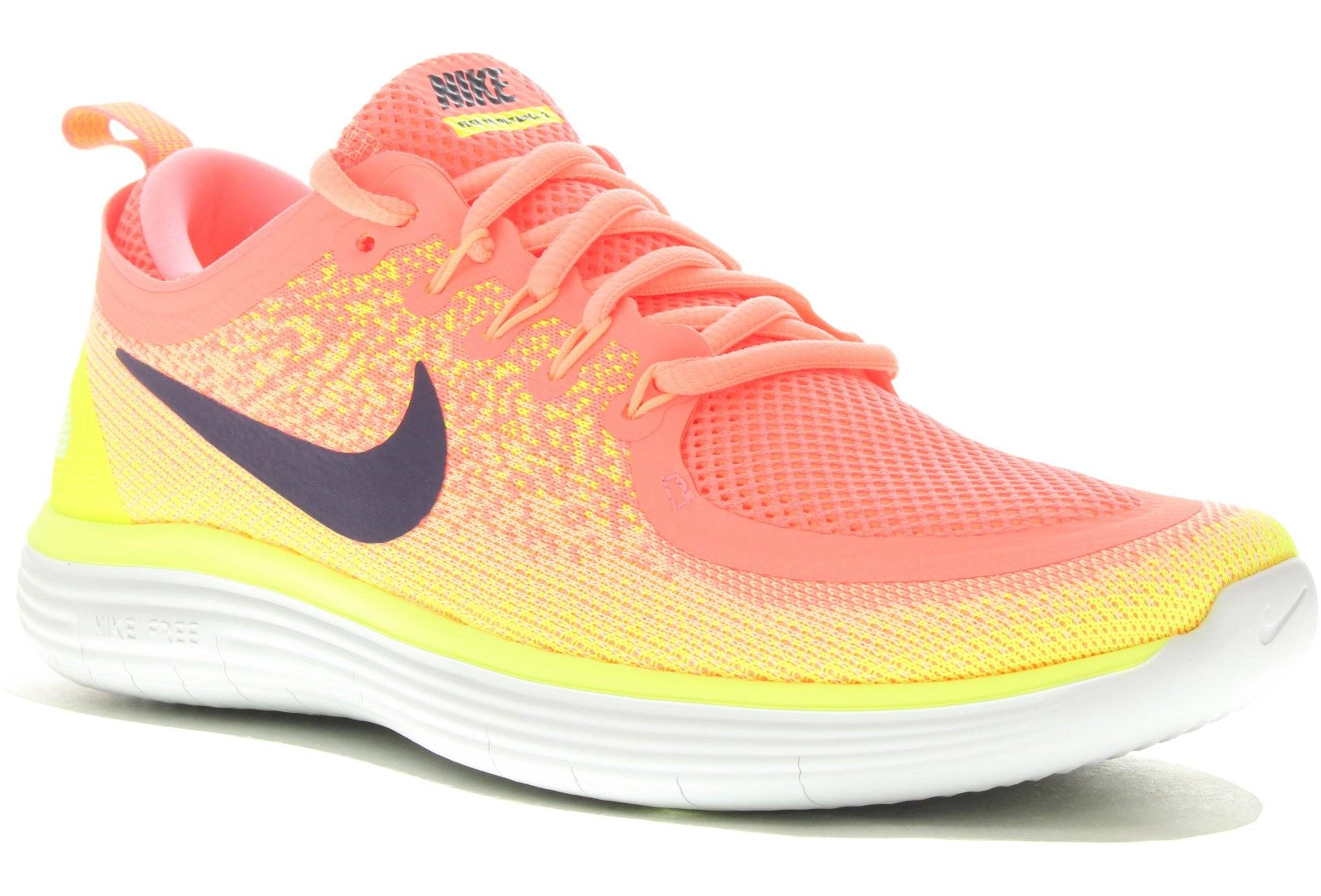 Nike free rn femme jaune online