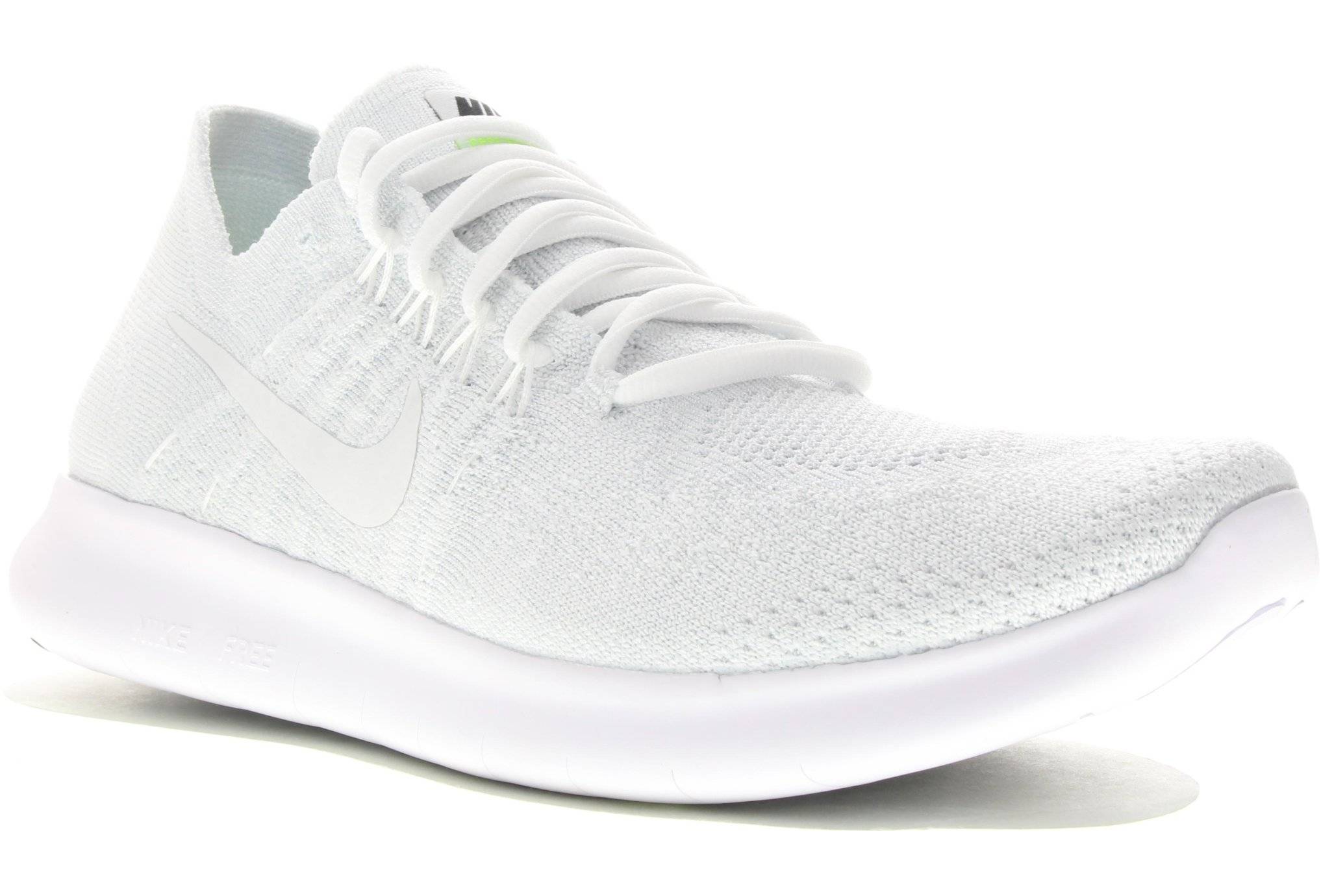 Nike Free RN Flyknit 2017 W femme pas cher - 880844-100