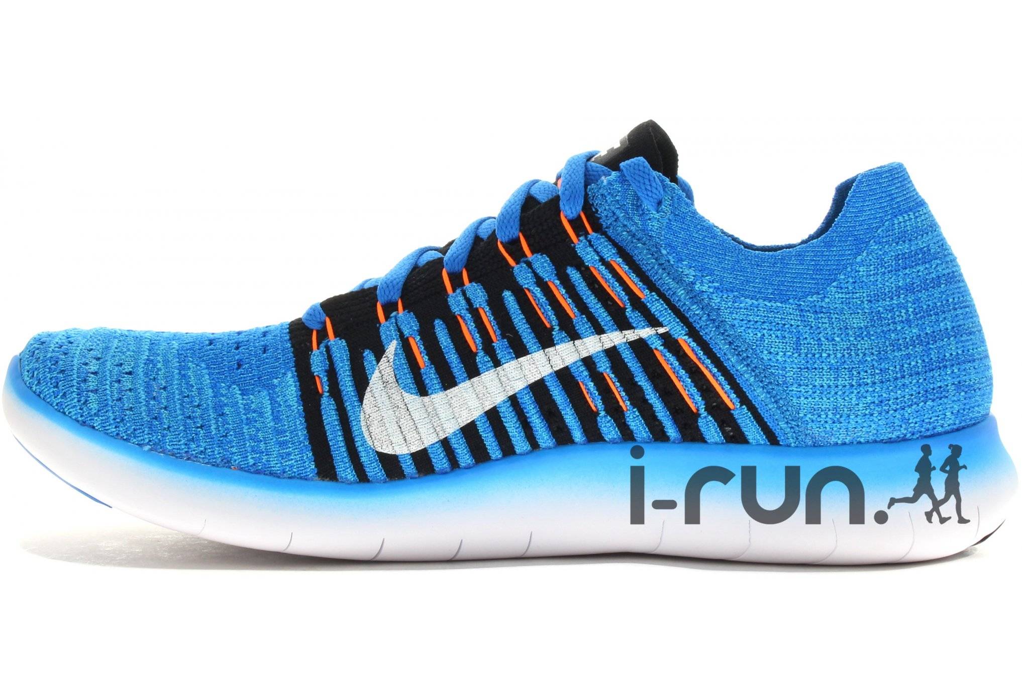 Nike free rn flyknit 2016 blue hotsell