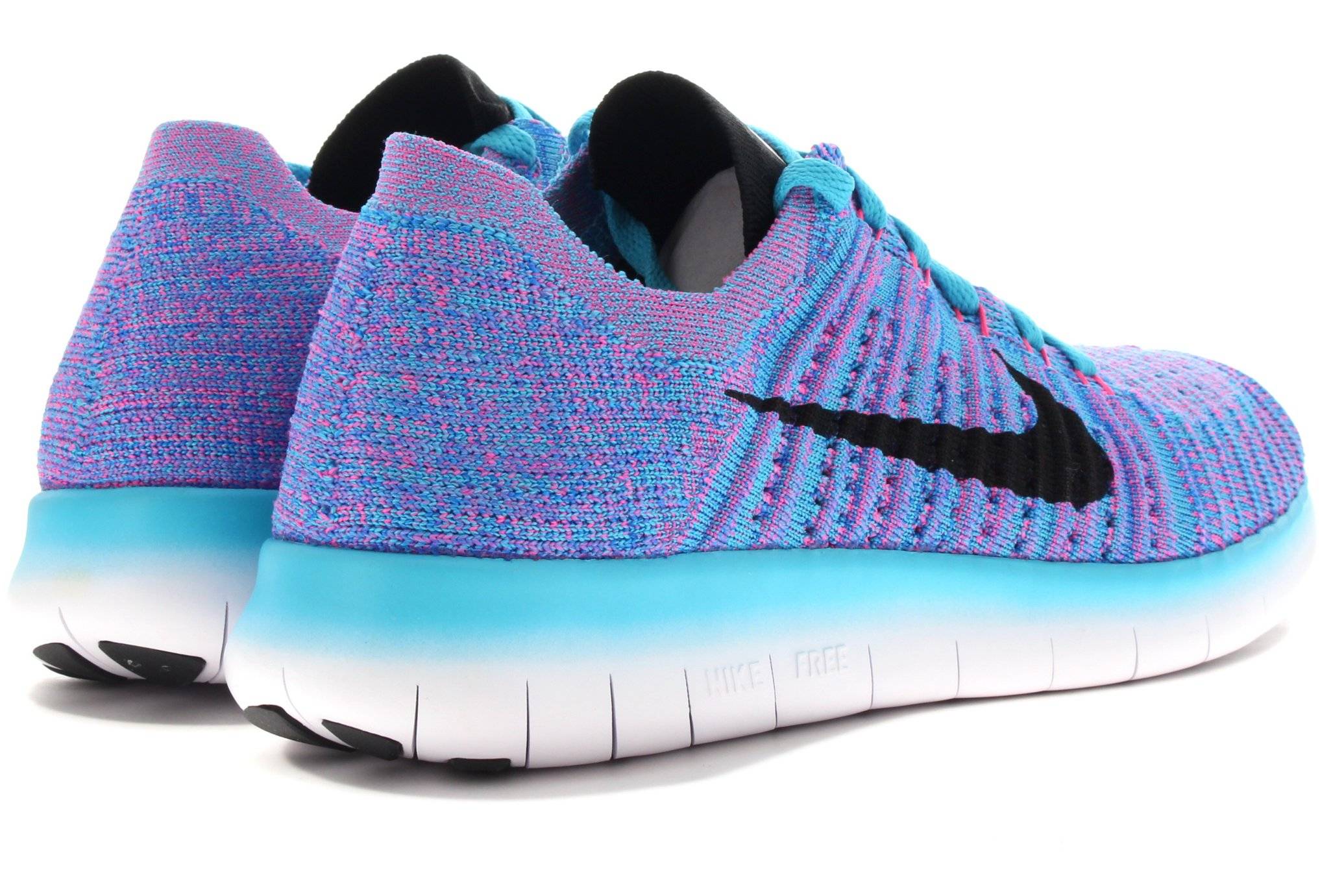 Nike Free RN Flyknit W femme en destockage 831070 401