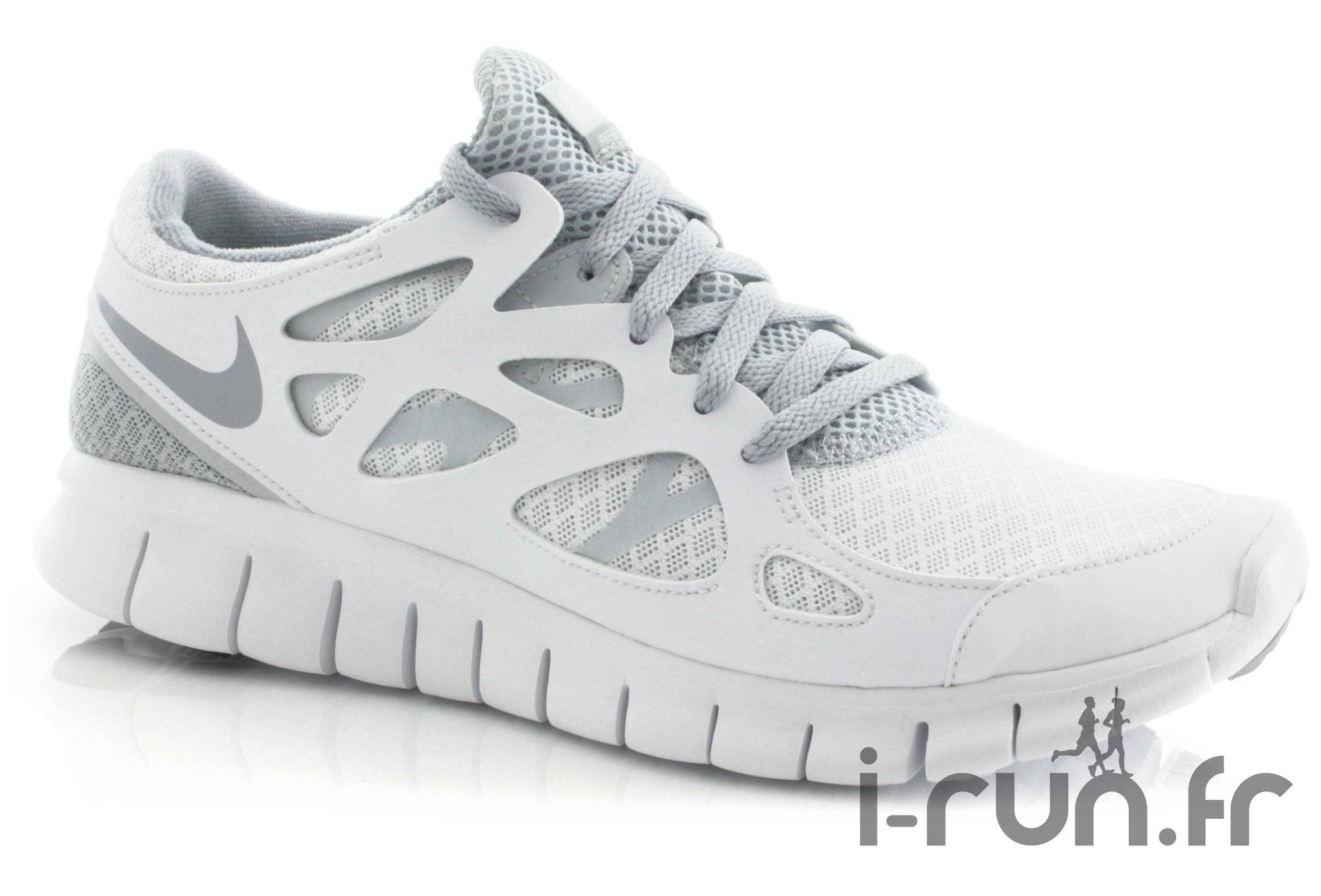 Nike Free Run 2 W Blanche femme pas cher 443816 100